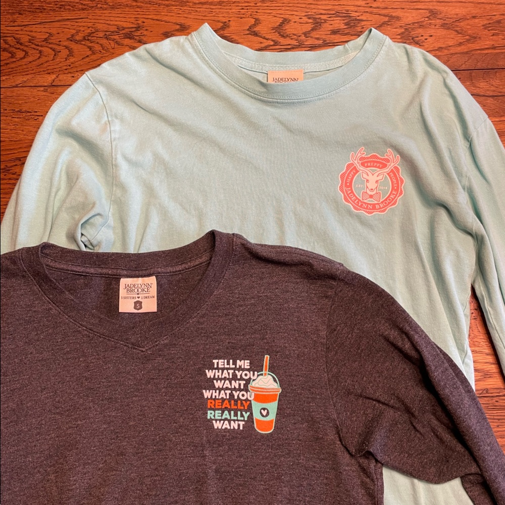 BUNDLE! [Jadelynn Brooke] 2 long sleeve shirts